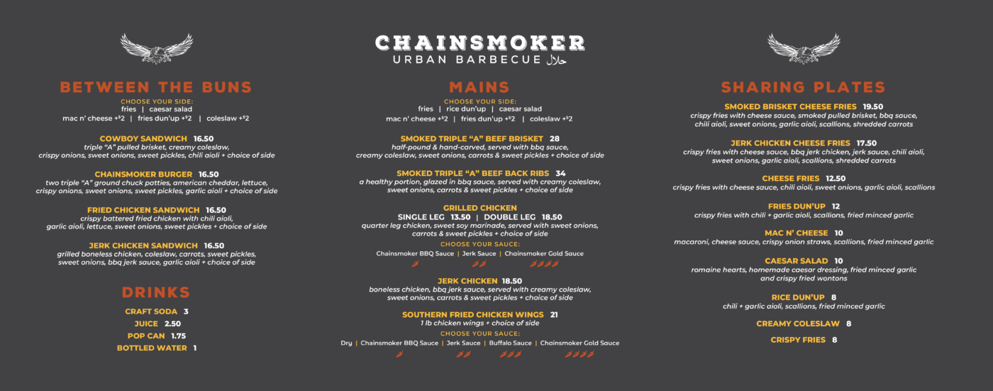 Chainsmoker Urban Halal Barbecue